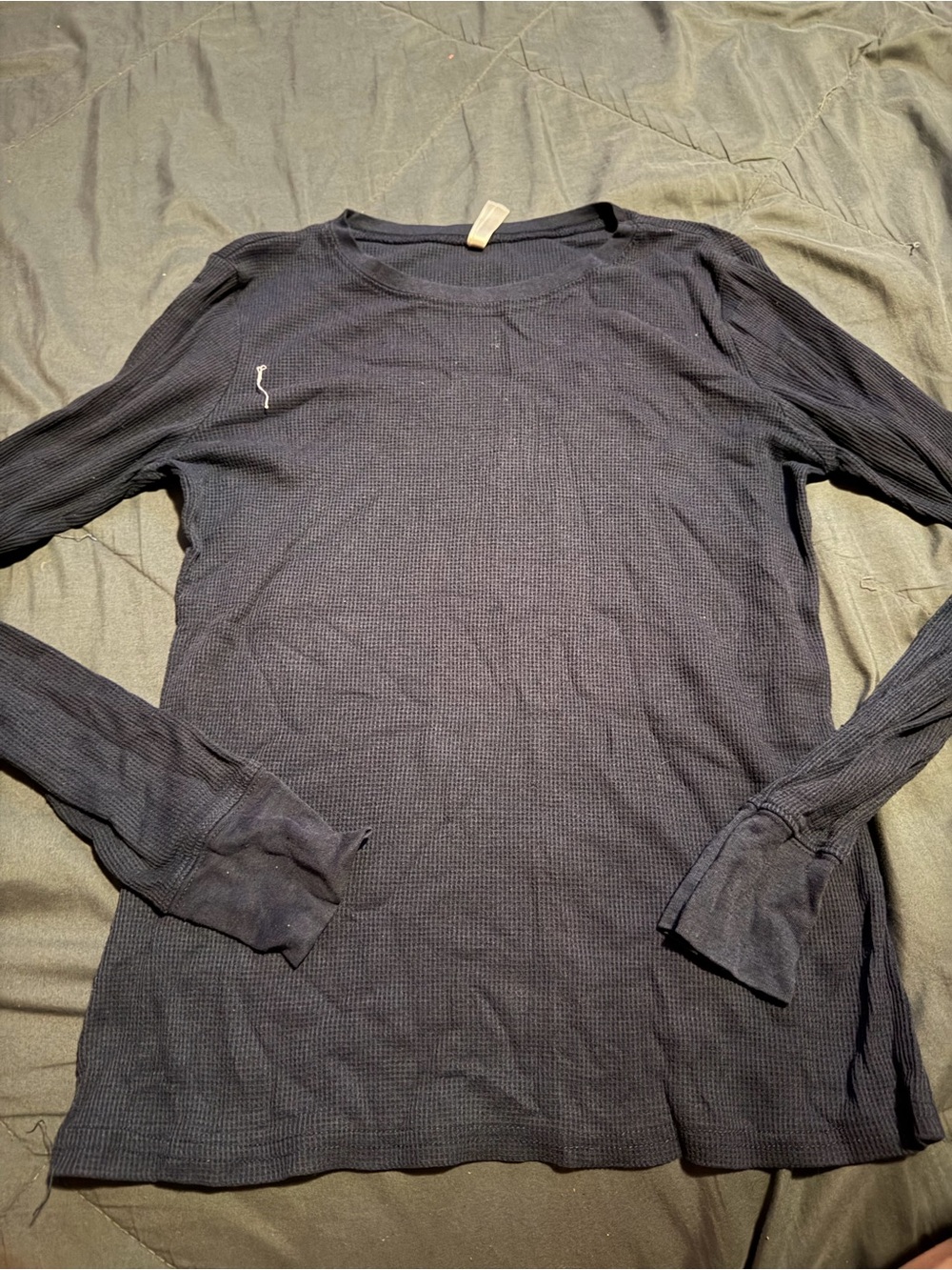 Men's Long-Sleeve Thermal Shirt - Black